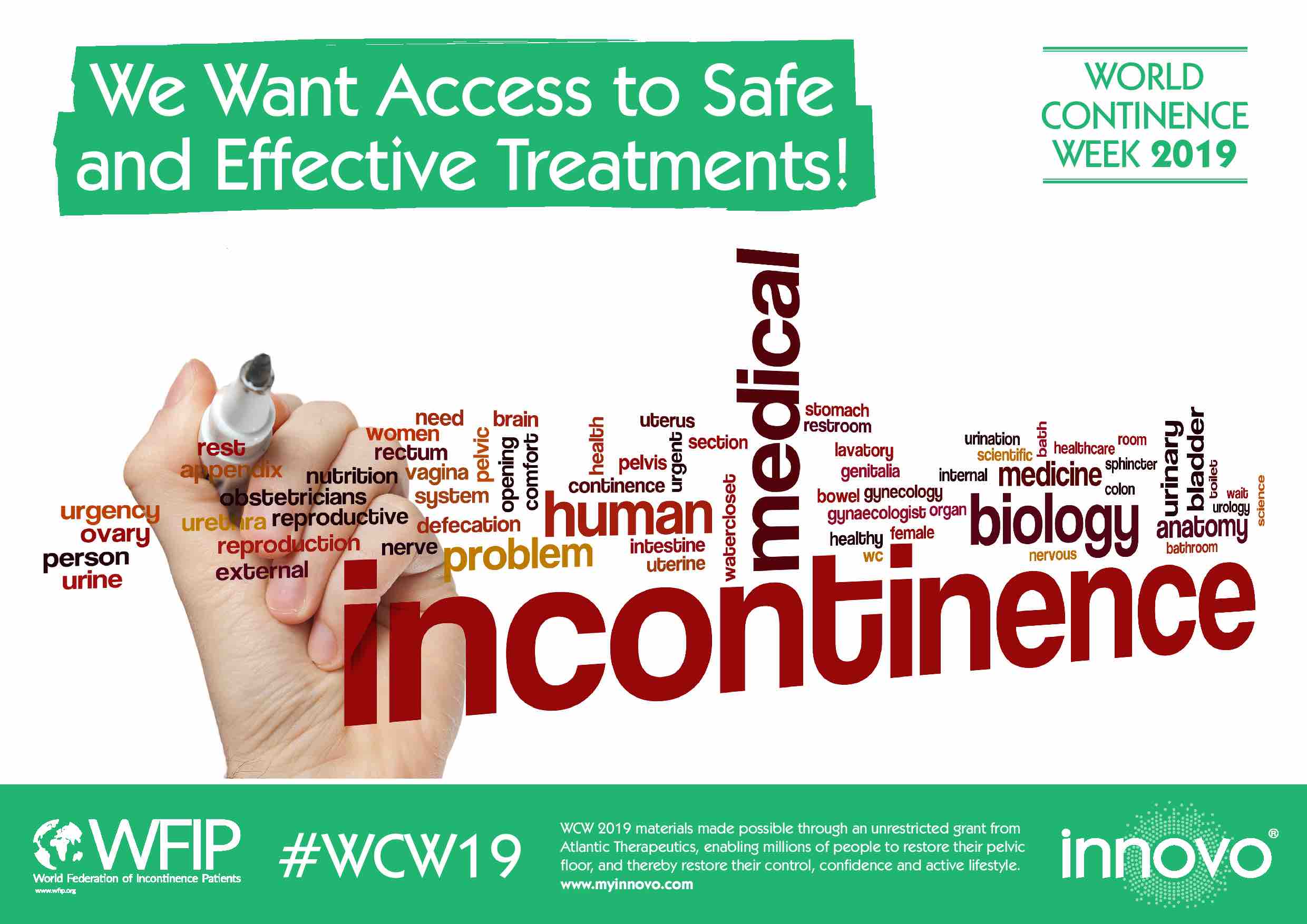 World continence week 2019 poster